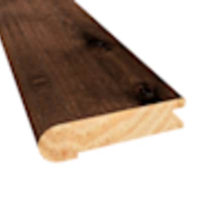 null Prefinished Hunters Creek Hickory 3/4 in. Thick x 3.13 in. Wide x 6.5 ft. Length Stair Nose