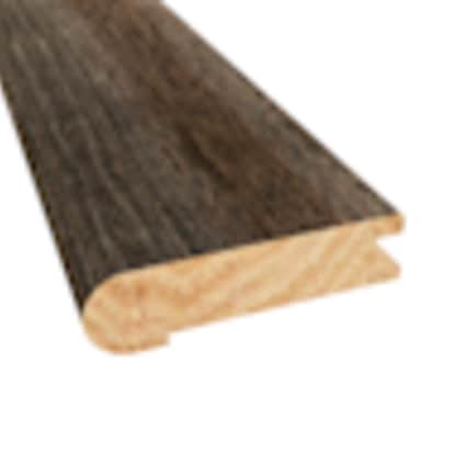 null Prefinished Bristol Tavern Hickory 3/4 in. Thick x 3.13 in. Wide x 6.5 ft. Length Stair Nose