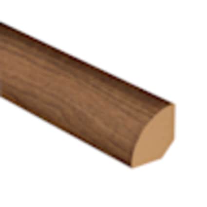 null Honey Walnut Laminate 3/4 in. Tall x 0.75 in. Wide x 7.5 ft. Length Quarter Round