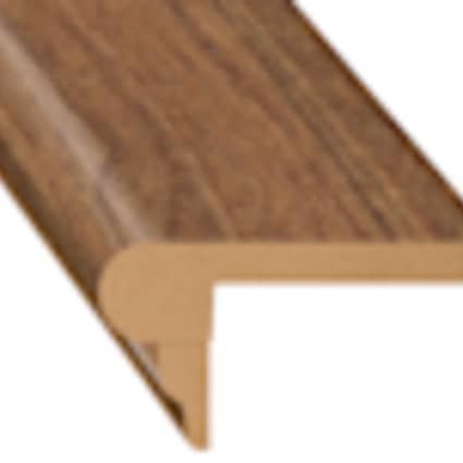 null Honey Walnut Laminate 3/4 in. Thick x 3 in. Wide x 7.5 ft. Length Flush Stair Nose