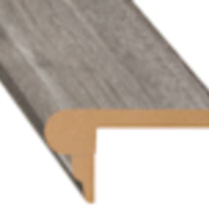 null Stockholm Silver Oak Laminate 3/4 in. Thick x 3 in. Wide x 7.5 ft. Length Flush Stair Nose