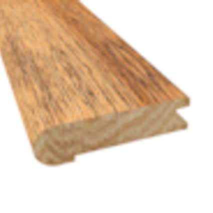 null Prefinished Pepperell Hickory 3/4 in. Thick x 3.13 in. Wide x 6.5 ft. Length Stair Nose