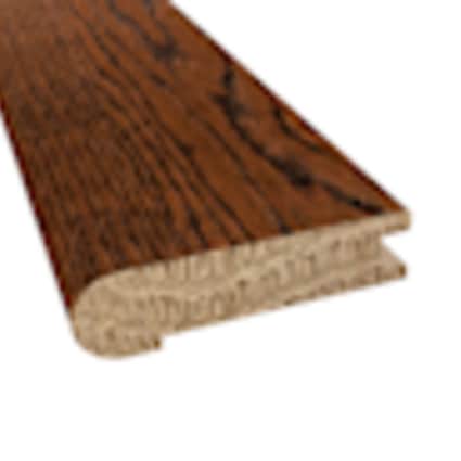 null Prefinished Kensington Oak Distressed 3/4 in. Thick x 3.13 in. Wide x 6.5 ft. Length Stair Nose