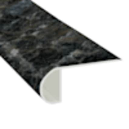 CoreLuxe Smokey Quartz Waterproof Vinyl 1 in. Thick x 2.23 in. Wide x 7.5 ft. Length Low Profile Stair Nose