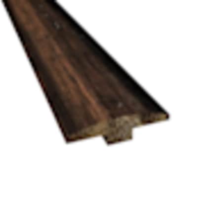 null Prefinished Distressed Portland Bamboo 2 in. Wide x 72 in. Length T-Molding