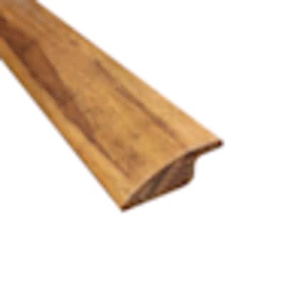 null Prefinished Distressed Bismark Bamboo 2 in. Wide x 72 in. Length Overlap Reducer