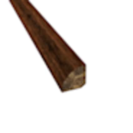 null Prefinished Distressed Bismark Bamboo 3/4 in. Tall x 0.75 in. Wide x 72 in. Length Quarter Round