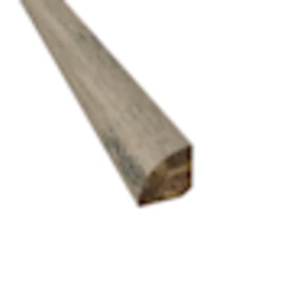 null Prefinished Distressed Cordova Bamboo 3/4 in. Tall x 0.75 in. Wide x 72 in. Length Quarter Round