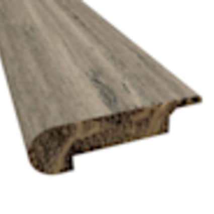 null Prefinished Quick Click Distressed Cordova Bamboo 3/8in. T x 3.25in. W x 72in. L Overlap Stair Nose
