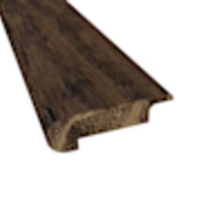 null Prefinished Distressed Madison County Bamboo 3/8 in. T x 3.25 in. W x 72 in. L Overlap Stair Nose