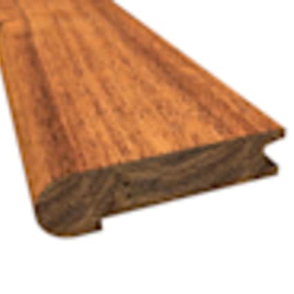 null Prefinished Gold Coast Acacia 3/4 in. Thick x 3.13 in. Wide x 6.5 ft. Length Stair Nose