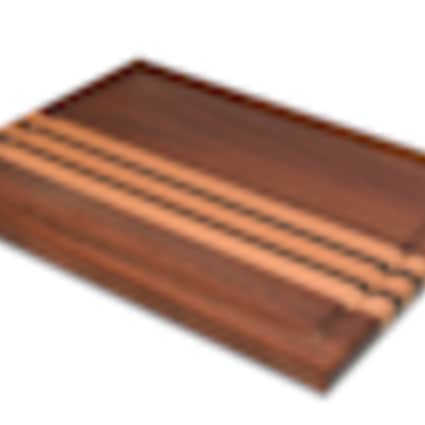 Pennwood Oiled Abbottstown 20 in. Length x 15 in. Wide x 1 in. Thick Solid Butcher Block Cutting Board