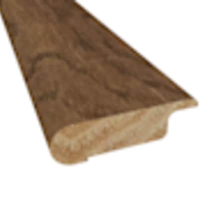 null Prefinished Cassidy Hickory 3/8 in. Thick x 2.75 in. Wide x 6.5 ft. Length Overlap Stair Nose