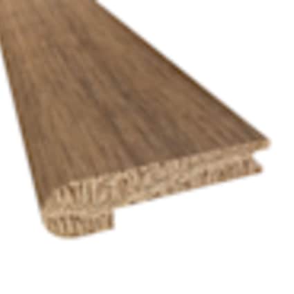 AquaSeal Prefinished Halmstad White Oak 7/16 in. Thick x 2.75 in. Wide x 6.5 ft. Length Stair Nose