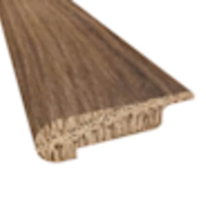 AquaSeal Prefinished Halmstad White Oak 7/16 in. Thick x 2.75 in. Wide x 6.5 ft. Length Overlap  Stair Nose