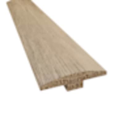 Bellawood Prefinished Tortuga Beach White Oak Distressed 2 in. Wide x 6.5 ft. Length T-Molding
