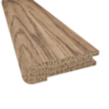 Bellawood Prefinished Moonstone White Oak 5/8 in. Thick x 2.75 in. Wide 6.5 ft. Length Stair Nose