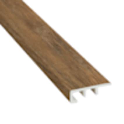 Dream Home Copper Valley Chestnut Waterproof Laminate 1.5 in. Wide x 7.5 ft. Length End Cap