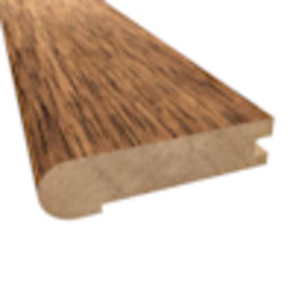 Pennwood Prefinished Golden Hevea Hardwood 3/4 in. Thick x 3.125 in. Wide x 78 in. Length Stair Nose