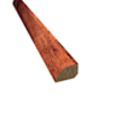 Bellawood Prefinished Jasper Mahogany Hardwood 1/2 in. Thick x 0.75 in. Wide x 78 in. Length Shoe Molding