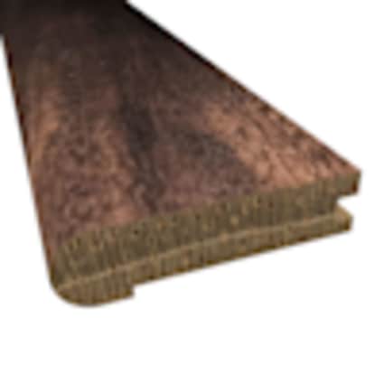 Bellawood Prefinished Classic Mahogany Hardwood 3/4 in. Thick x 3.125 in. Wide x 78 in. Length Stair Nose