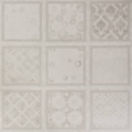 AquaSeal 8mm Patchwork Gray Tile 24 Hour Water-Resistant Laminate Flooring 15.51 in. Wide x 46.47 in. Long