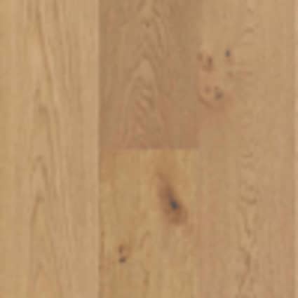 AquaSeal 7mm w/pad Lake Erie White Oak Water-Resistant Distressed Engineered Hardwood Flooring 7.48 in. Wide