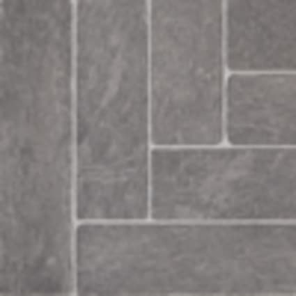 Dream Home 8mm Granada Gray Brick Waterproof Laminate Flooring 11.55 in. Wide x 47 in. Long