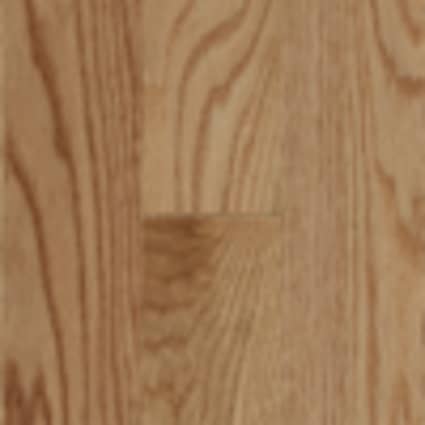 Bruce 3/4 in. Natural Oak High Gloss Solid Hardwood Flooring 3.25 in. Wide