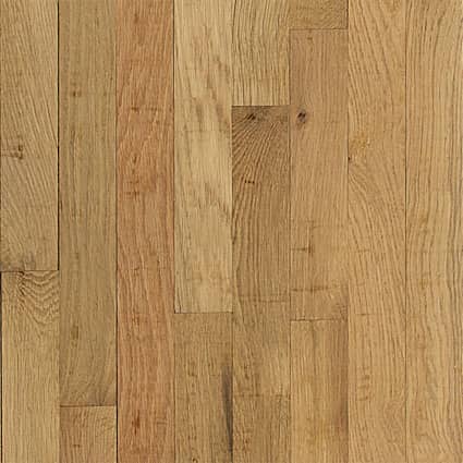 3/4 in. 1 Common White Oak Unfinished Solid Hardwood Flooring 2.25 in. Wide