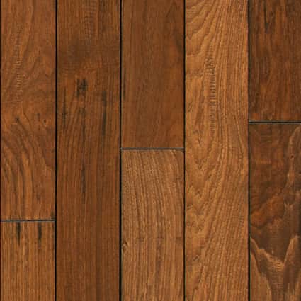 3/4 in. Summer Harvest Hickory Solid Hardwood Flooring 4 in. Wide