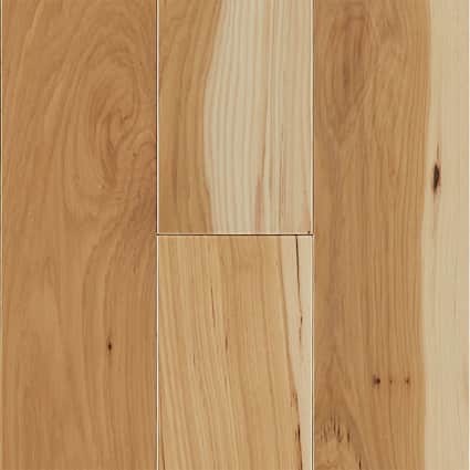 3/4 in. Matte Hickory Natural Solid Hardwood Flooring 5 in. Wide