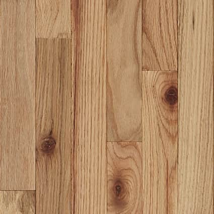 3/4 in. Red Oak Natural Solid Hardwood Flooring 2-1/4 in. Wide