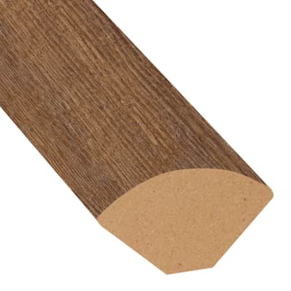 Copper Ridge Chestnut Laminate 0.75 in wide x 7.5 ft length X2O Water-Resistant Quarter Round