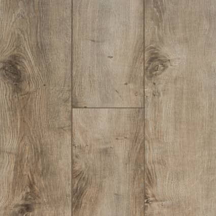 12mm+pad Sandpiper Oak Laminate Flooring 6.18 in. Wide x 50.78 in. Long