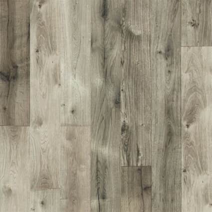 10mm Stockholm Silver Oak High Gloss Laminate Flooring 6.26 in. Wide x 54.45 in. Long