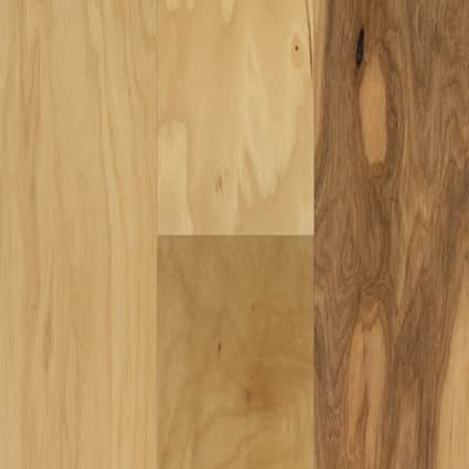 3/8 in. Kennecott Hickory Quick Click Engineered Hardwood Flooring 4.75 in. Wide