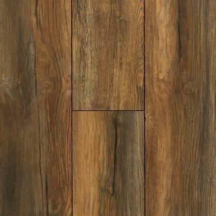 12mm New Haven Harbor Oak 24 Hour Water-Resistant Laminate Flooring 7.5 in. Wide x 50.67 in. Long