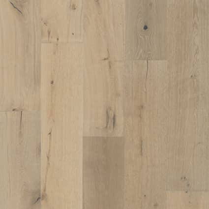 5/8 in. Platinum Coast White Oak Distressed Engineered Hardwood Flooring 9.5 in. Wide