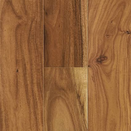 7/16 in. Tobacco Road Acacia Distressed Quick Click Engineered Hardwood Flooring 4.72 in. Wide