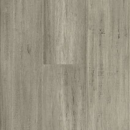 7mm+pad Everest Distressed Engineered Strand 72 Hour Water-Resistant Bamboo Flooring 7.48 in. Wide