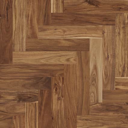 9/16 in. Herringbone Acacia Engineered Hardwood Flooring 3.54 in. Wide