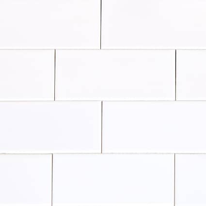3in. X 6 in. Vivid White Subway Tile