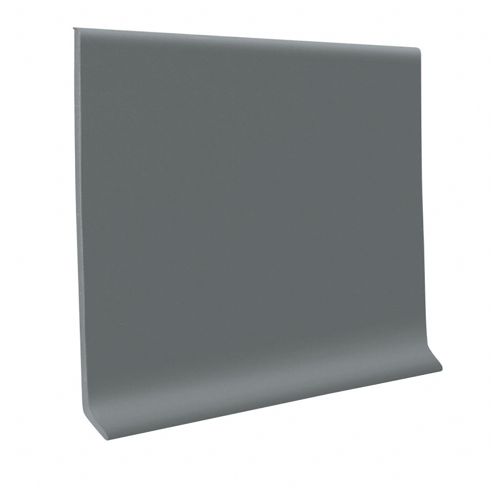 Details about   Burke Flooring .080 Vinyl Wall Base Cove Roll 4CR-663 Sky Gray 4” By 100’ 