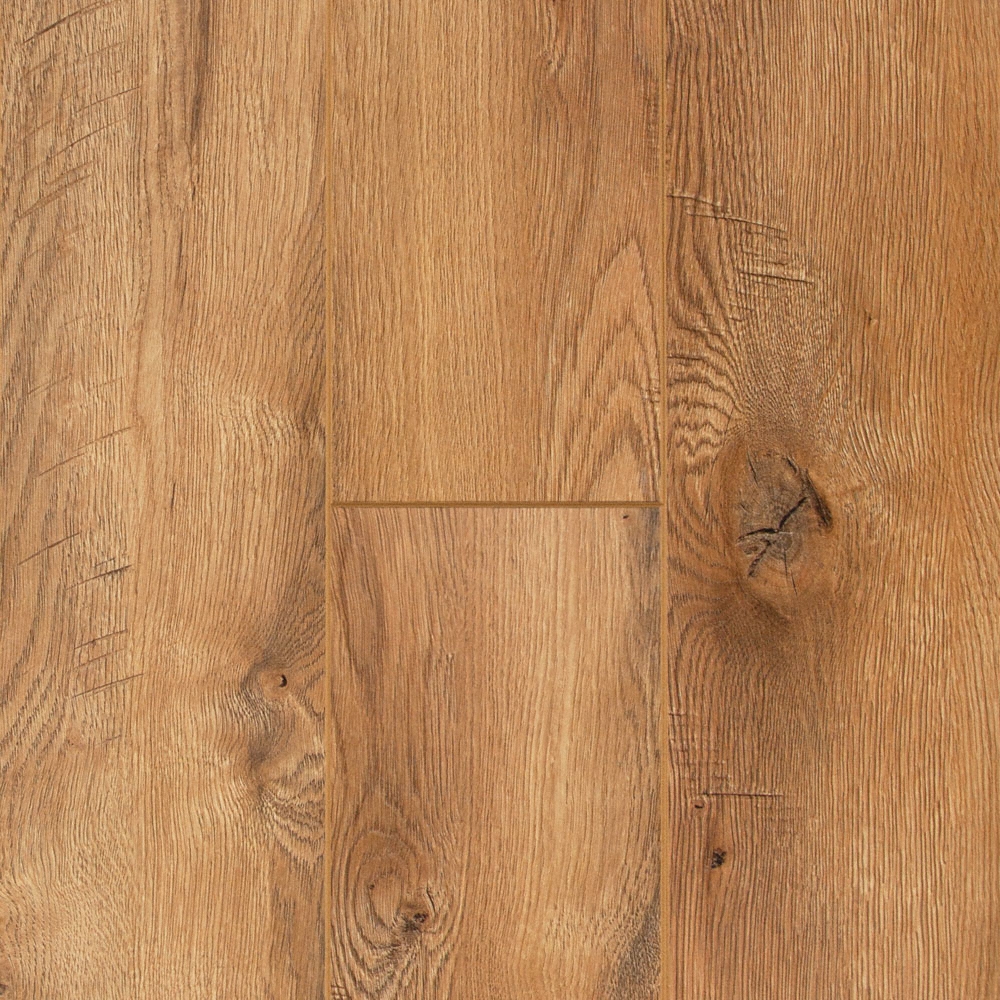 AquaSeal 12mm Wheat Field Oak 24 Hour Water-Resistant Laminate Flooring  7.56 in. Wide x 50.63 in. Long | LL Flooring