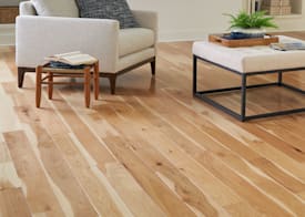 3/4 in. Natural Hickory Solid Hardwood Flooring 4 in. Wide