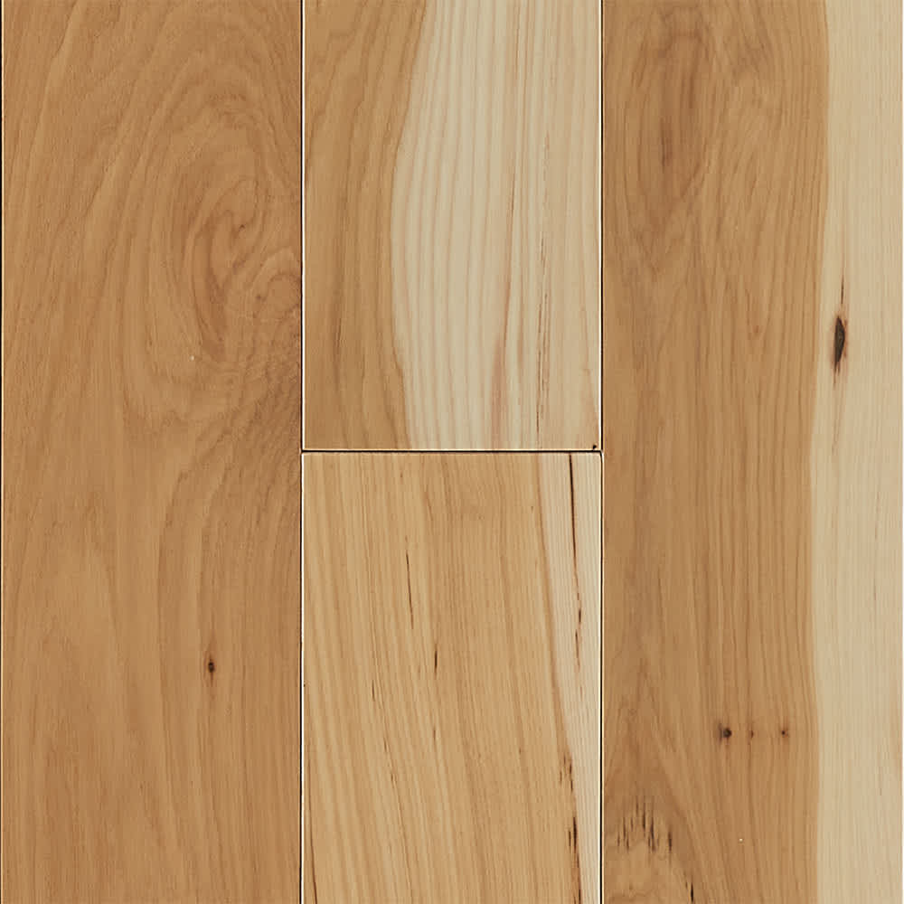 3/4 in. x 5 in. Matte Hickory Natural Solid Hardwood Flooring