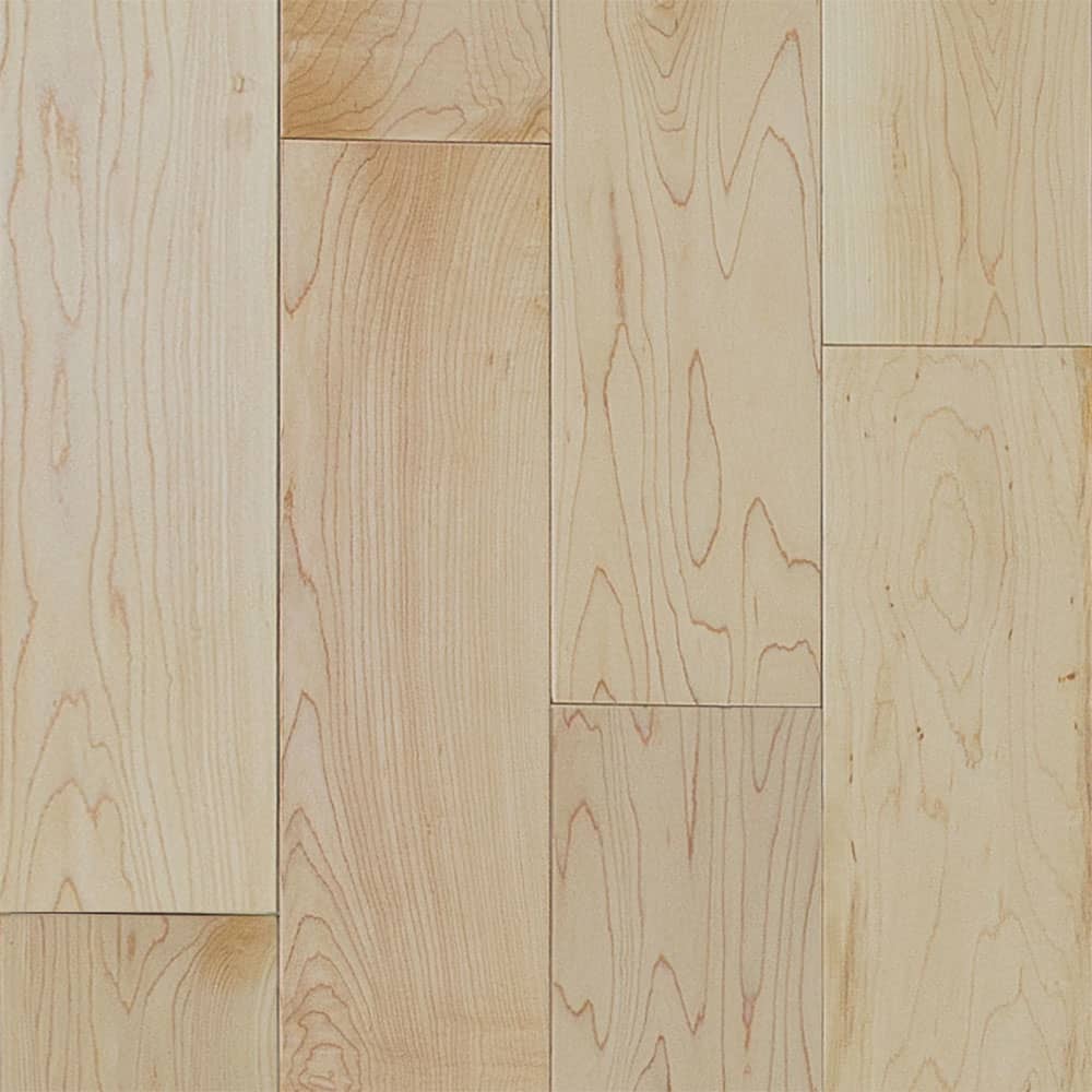 3/4 in x 5.25 in Select Maple Solid Hardwood Flooring
