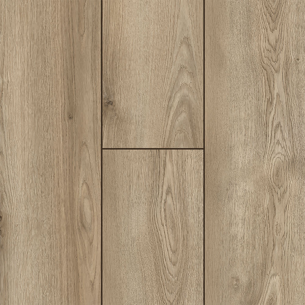 10mm Brisk Hollow Oak w/ pad Waterproof Laminate Flooring 8.03 in. Wide x 47.64 in. Long