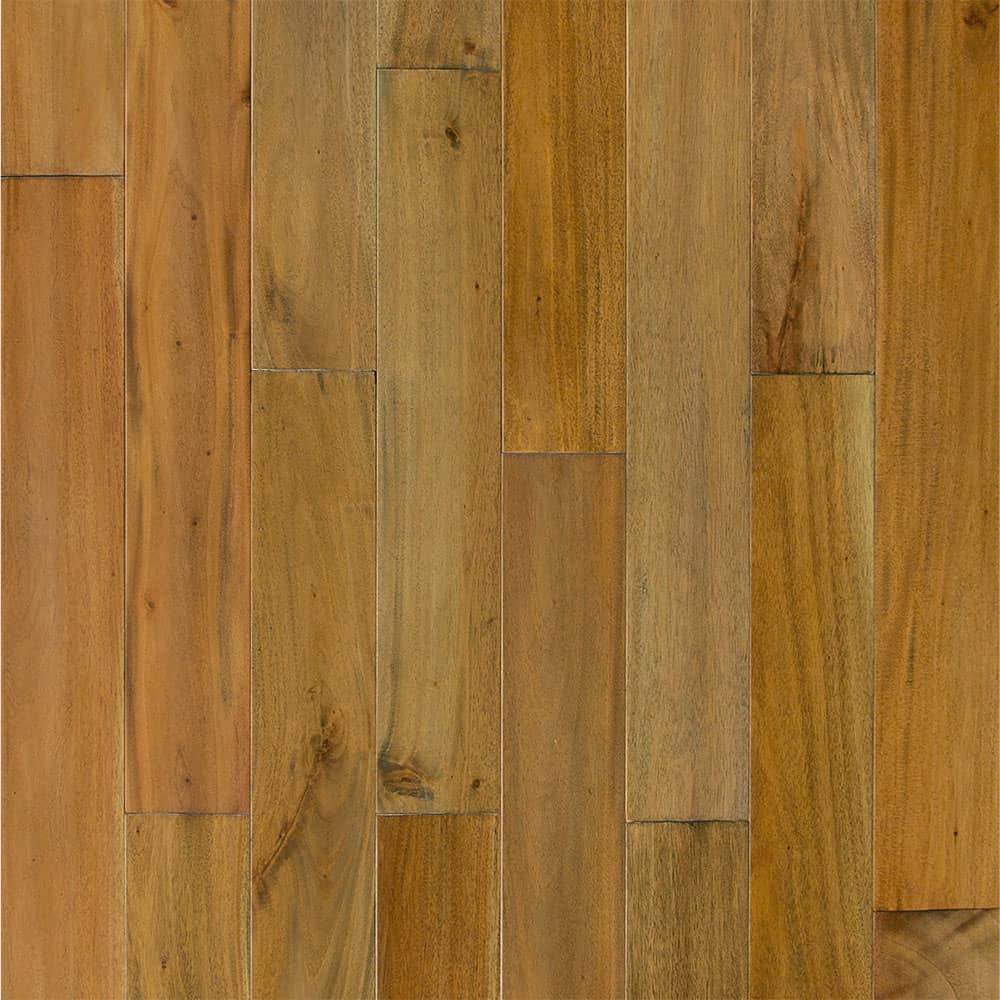 3/4 in. x 4.72 in. Golden Mahogany Distressed Solid Hardwood Flooring